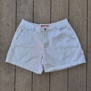 vintage 90s beige/tan carpenter shorts!